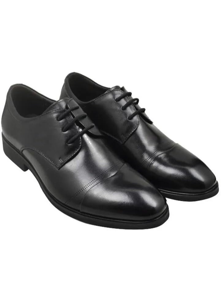 My souq store :1Set Unisex Leather Shoes No Tie Elastic Silicone Shoe Laces (Set of 12 Pieces, 3 Sizes) (Black) - Image 2